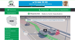 Desktop Screenshot of markoweszyby.pl